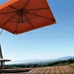 Зонт консольный с боковой ножкой Scolaro (Италия),  модель - Napoli