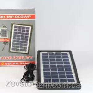 Солнечная панель Solar board 3W-9V+torch charger
