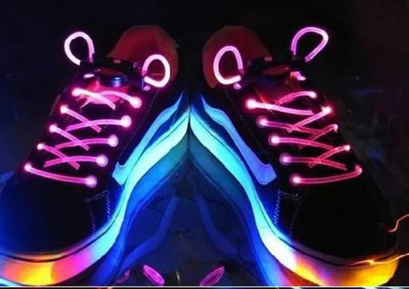 Светодиодные шнурки,  оригинальный подарок светодиодные шнурки,  креатив