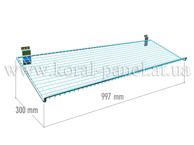 D 639 Полка решетчатая наклонная (997мм) - 06