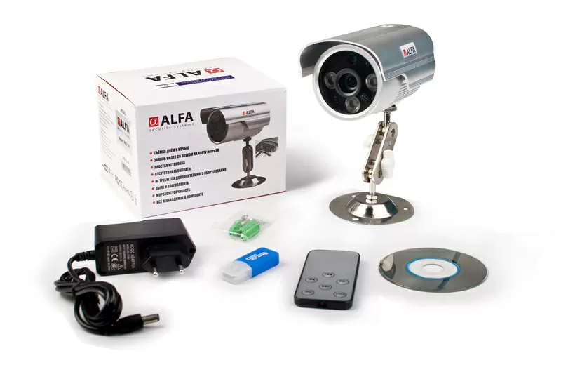 Комплекты безпроводного видеонаблюдения и GSM сигнализации 4