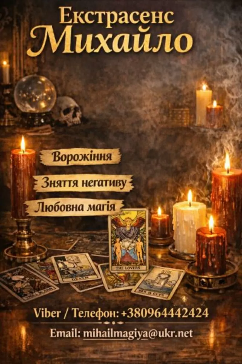 Екстрасенс Чернівці. Ворожіння Чернівці. Приворот Чернівці. Зняти порч